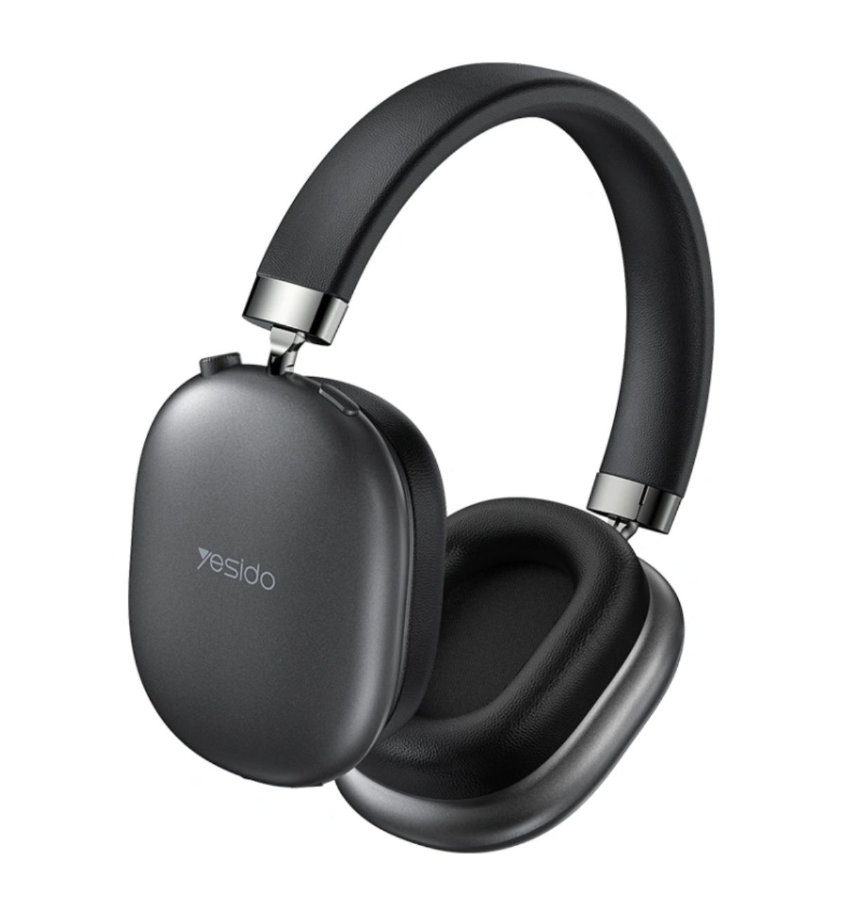 Close-up of the Yesido EP05 Wireless Headset, highlighting the on-ear controls and built-in microphone.