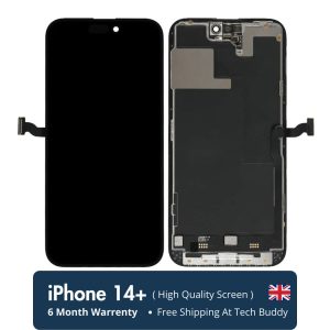Cracked iPhone 14 Plus Screen? Repair it yourself with a high-quality, affordable replacement screen from Tech Buddy (UK)