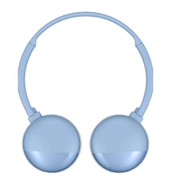 Wireless Freedom in Blue: JVC HA-S22W On-Ear Headphones (UK).